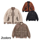 チャムス リサイクルチャムリーフリースリバーシブルジャケット フリース メンズ リバーシブル