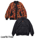 チャムス リサイクルチャムリーフリースリバーシブルジャケット フリース メンズ リバーシブル