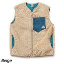 チャムス ボンディングフリースノーカラーベスト フリース ユニセックス ベスト