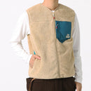 チャムス ボンディングフリースノーカラーベスト フリース ユニセックス ベスト