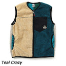 チャムス ボンディングフリースノーカラーベスト フリース ユニセックス ベスト