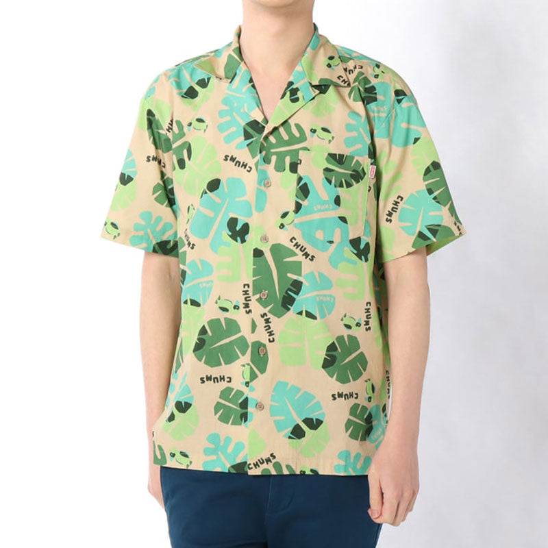 チャムス チャムロハシャツ CH02-1105 Leaf CHUMS Chumloha Shirt アパレル シャツ シャツ ※クーポン対象外