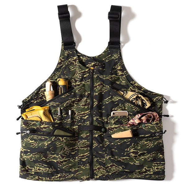 グリップスワニー GEAR BAG VEST 2.0 GSV-06 GS TIGER CAMO GRIP SWANY アパレル ベスト メンズ