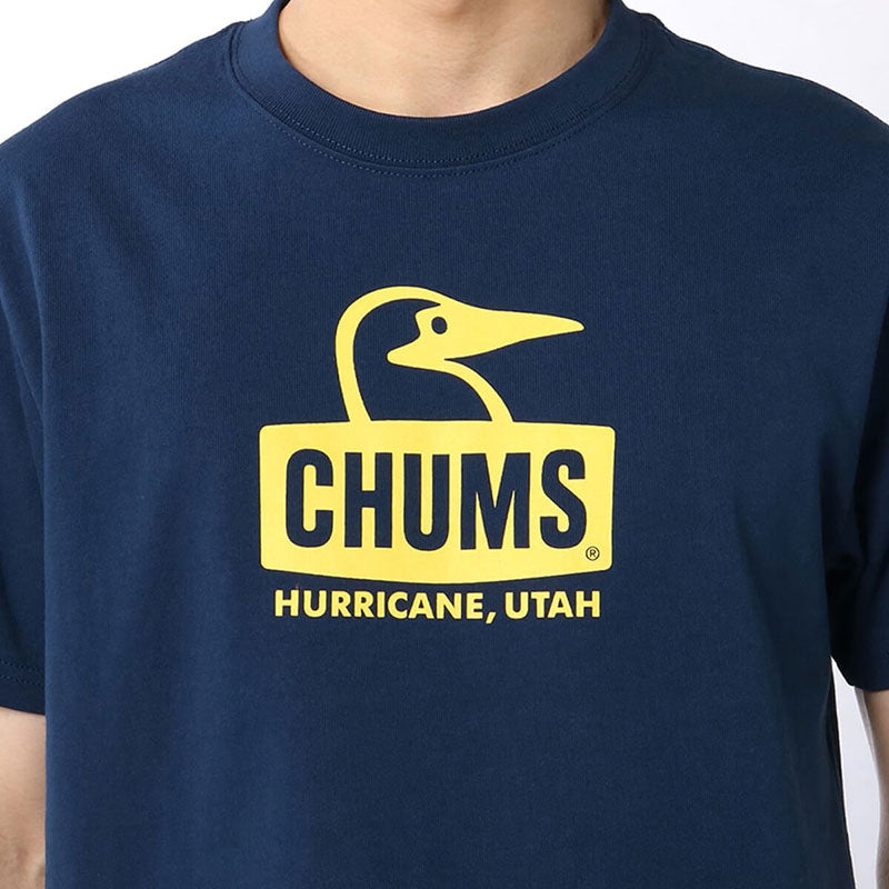 チャムス ブービーフェイスTシャツ CH01-1834 Navy/Yellow CHUMS Booby Face T-Shirt アパレル Tシャツ レディース 【クーポン対象外】