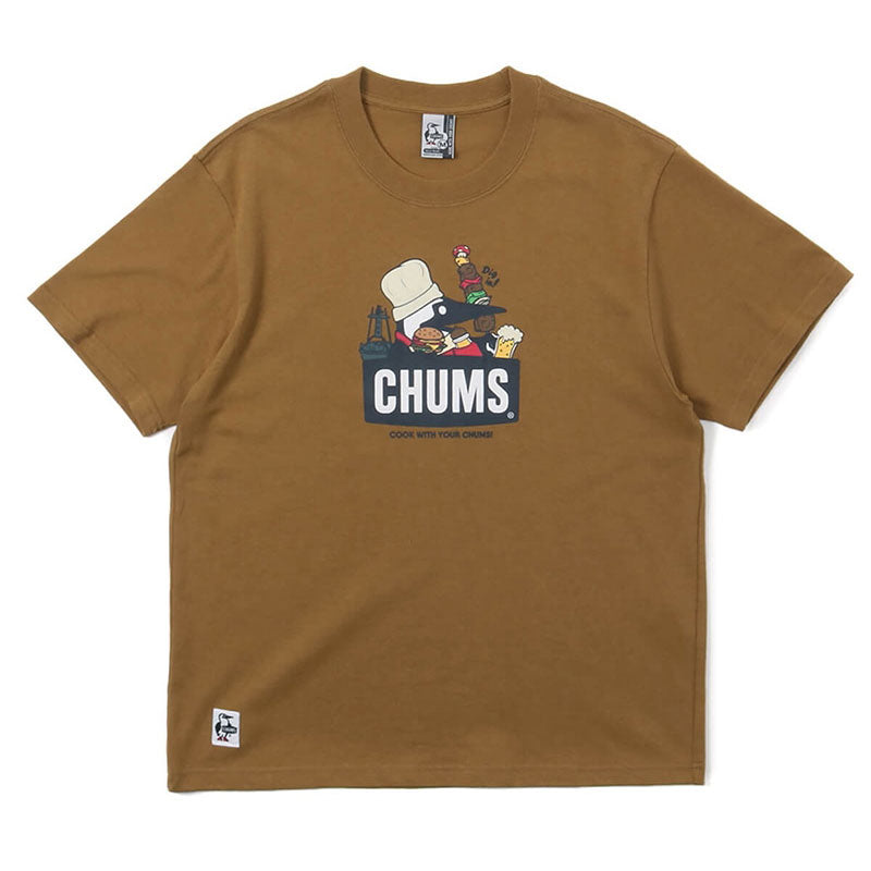 チャムス BBQブービーTシャツ CH01-1963 Brown CHUMS BBQ Booby T-Shirt アパレル Tシャツ レディース 【クーポン対象外】