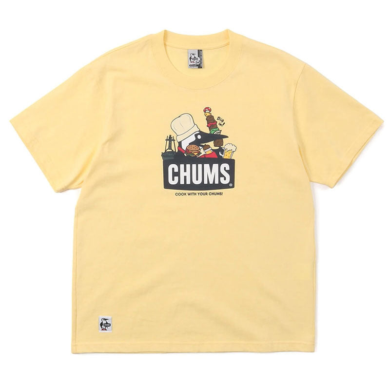 チャムス BBQブービーTシャツ CH01-1963 Yellow Haze CHUMS BBQ Booby T-Shirt アパレル Tシャツ レディース 【クーポン対象外】