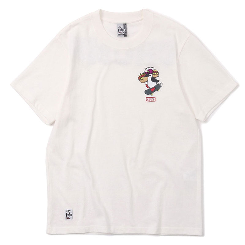 チャムス チャムスデリバリーTシャツ CH01-1989 White CHUMS CHUMS Delivery T-Shirt アパレル Tシャツ レディース 【クーポン対象外】