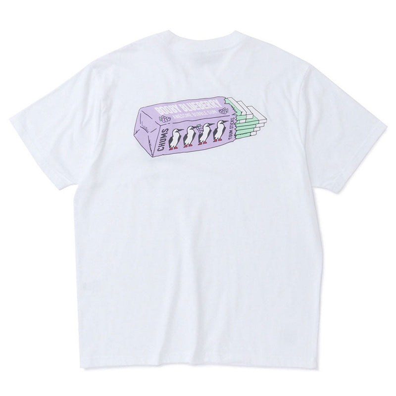 チャムス ブービーバブルガムTシャツ CH01-1966 White CHUMS Booby Bubble Gum T-Shirt アパレル Tシャツ