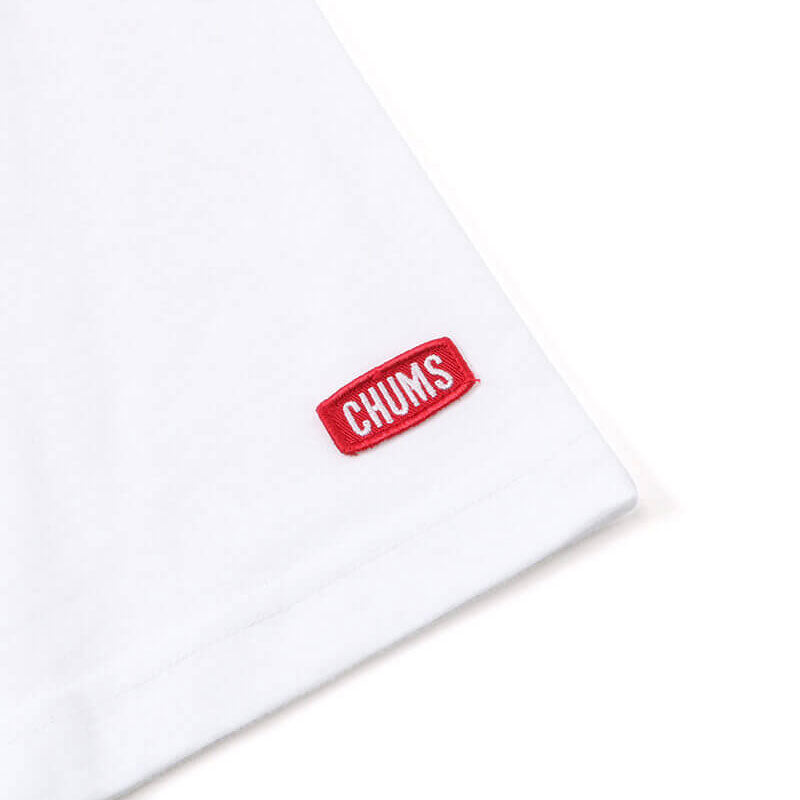 チャムス オーバーサイズビッグチャムスTシャツ CH01-1978 White CHUMS Oversize Big CHUMS T-Shirt アパレル Tシャツ ※クーポン対象外
