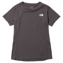 ノースフェイス S/Sフラッシュドライ3Dクルー NTW12204 ZC(ミックスチャコール) THE NORTH FACE S/S FLASHDRY 3D Crew アパレル Tシャツ レディース