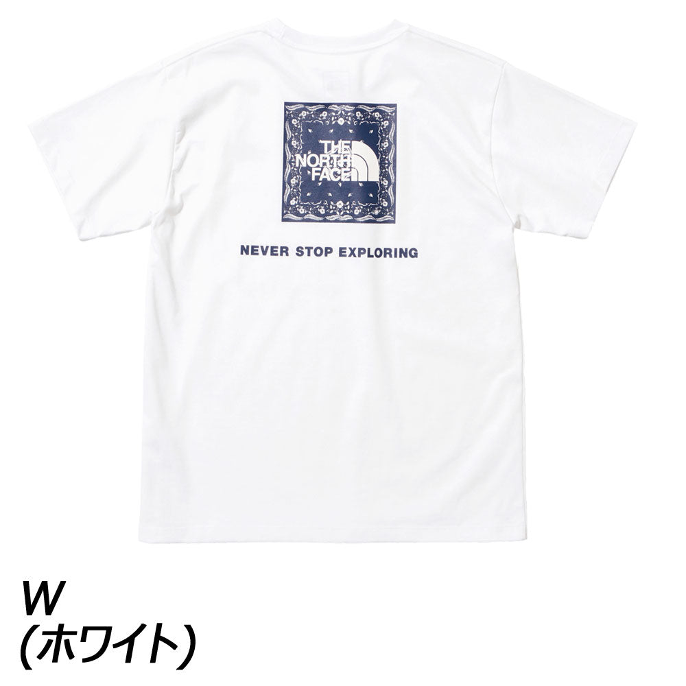 ノースフェイス ショートスリーブバンダナスクエアロゴティー