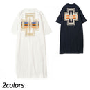 ペンドルトン ウィメンズ ショートスリーブバックプリントワンピース ワンピース Tシャツ レディース 半袖