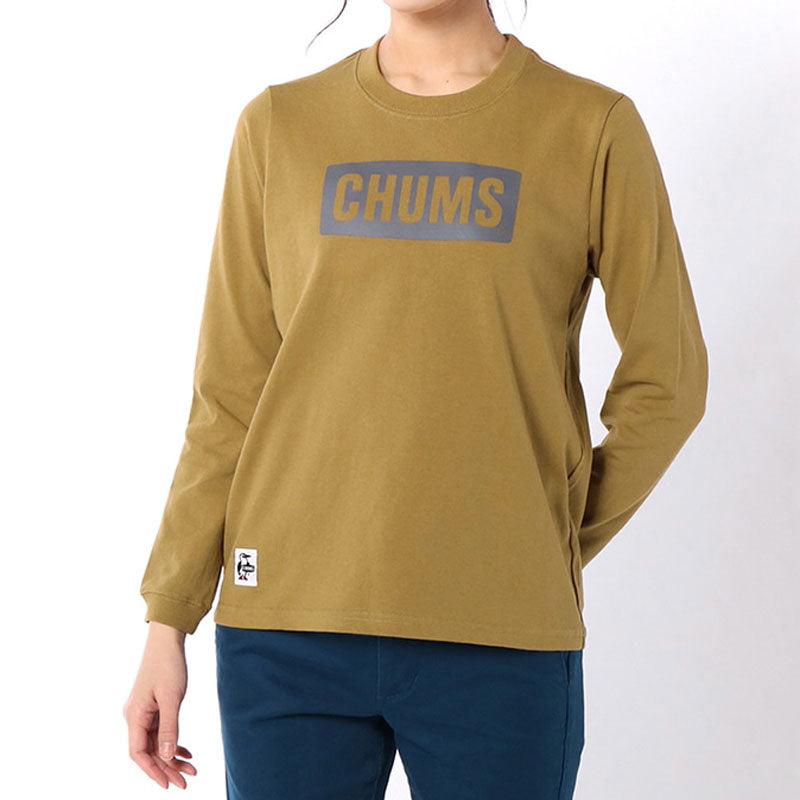 チャムス チャムスロゴロングスリーブTシャツ CH01-1828 Brown CHUMS CHUMS Logo L/S T-Shirt アパレル Tシャツ ロンT ※クーポン対象外