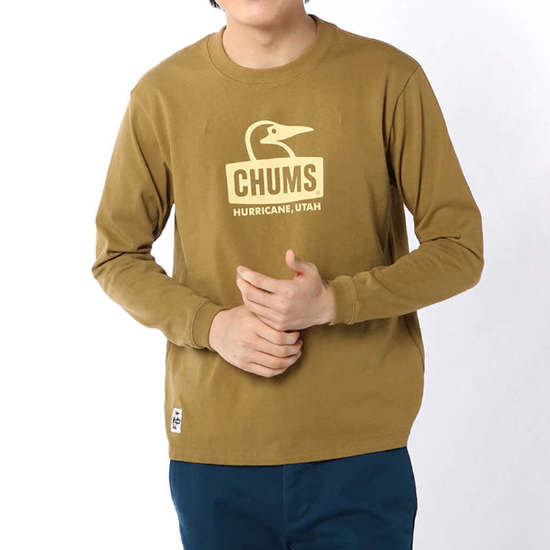 チャムス ブービーフェイスロングスリーブTシャツ CH01-1829 Brown CHUMS Booby Face L/S T-Shirt アパレル Tシャツ ロンT ※クーポン対象外