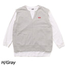 チャムス キーストーンレディースロングスリーブレイヤードTシャツ Tシャツ レディース 長袖