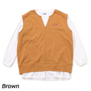 チャムス キーストーンレディースロングスリーブレイヤードTシャツ Tシャツ レディース 長袖