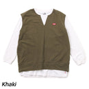 チャムス キーストーンレディースロングスリーブレイヤードTシャツ Tシャツ レディース 長袖