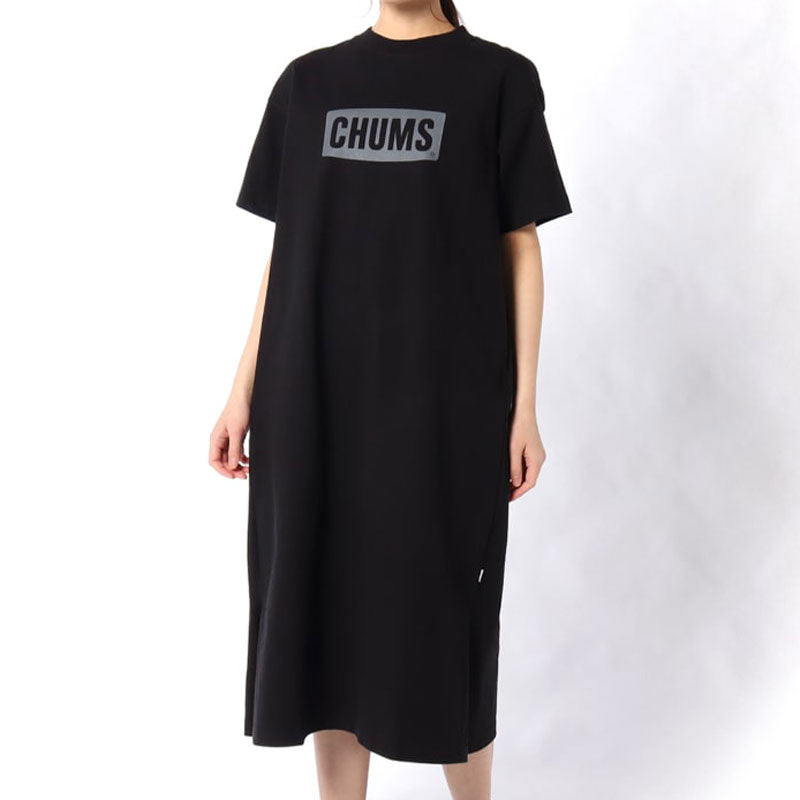 チャムス ヘビーウエイトチャムスロゴドレス CH18-1199 Black CHUMS Heavy Weight CHUMS Logo Dress アパレル Tシャツ ワンピース レディース 【クーポン対象外】