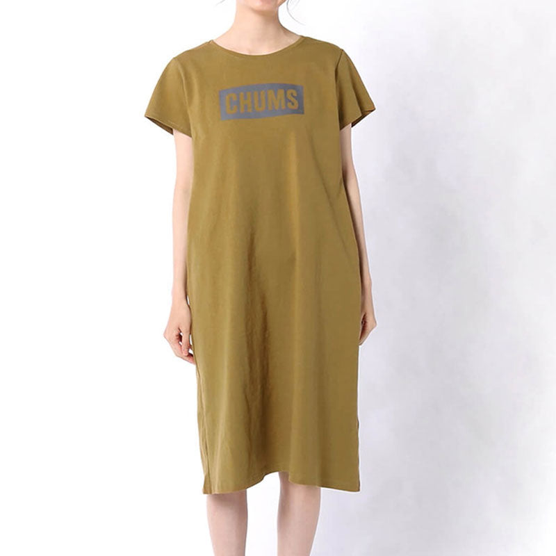 チャムス チャムスロゴドレス CH18-1212 Brown CHUMS CHUMS Logo Dress アパレル Tシャツ ワンピース レディース 【クーポン対象外】