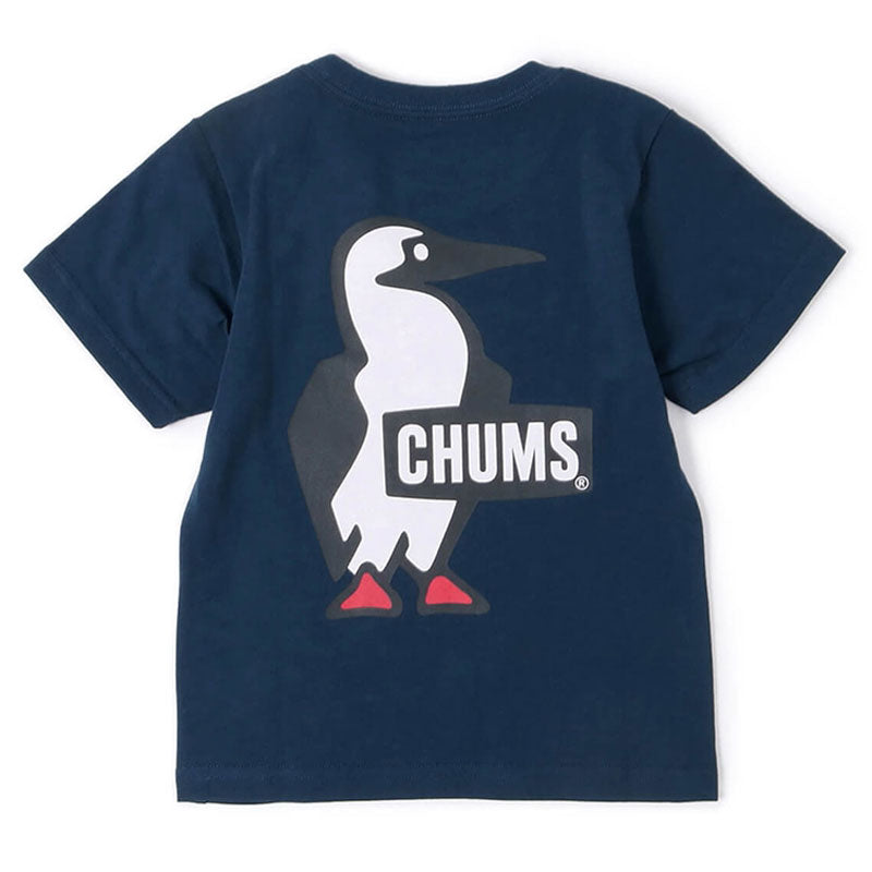 チャムス キッズブービーロゴTシャツ CH21-1177 Navy CHUMS Kid's Booby Logo T-Shirt アパレル Tシャツ キッズ