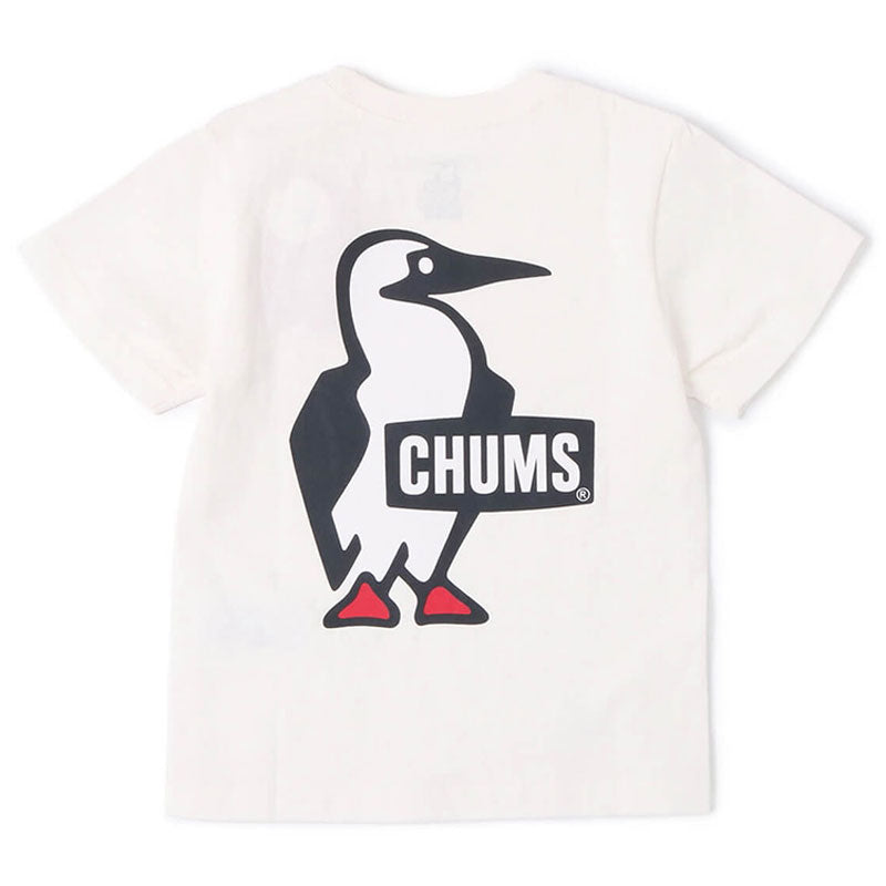 チャムス キッズブービーロゴTシャツ CH21-1177 White CHUMS Kid's Booby Logo T-Shirt アパレル Tシャツ キッズ ※クーポン対象外