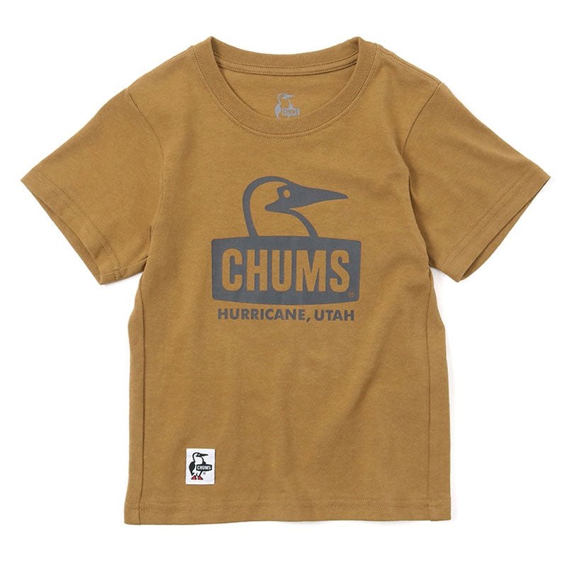 チャムス キッズブービーフェイスTシャツ CH21-1176 Brown CHUMS Kid's Booby Face T-Shirt アパレル Tシャツ キッズ ※クーポン対象外