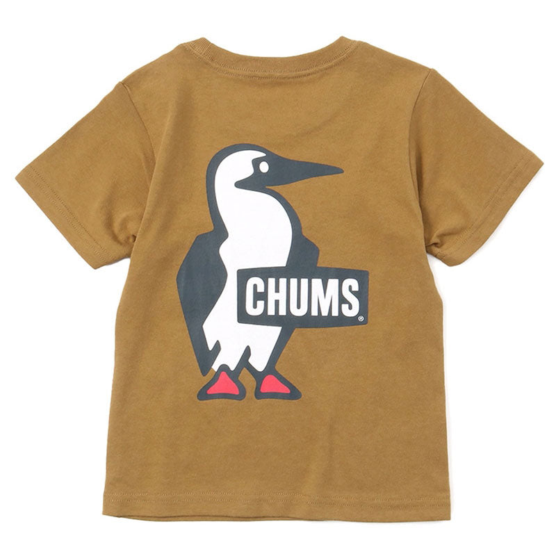 チャムス キッズブービーロゴTシャツ CH21-1177 Brown CHUMS Kid's Booby Logo T-Shirt アパレル Tシャツ キッズ ※クーポン対象外