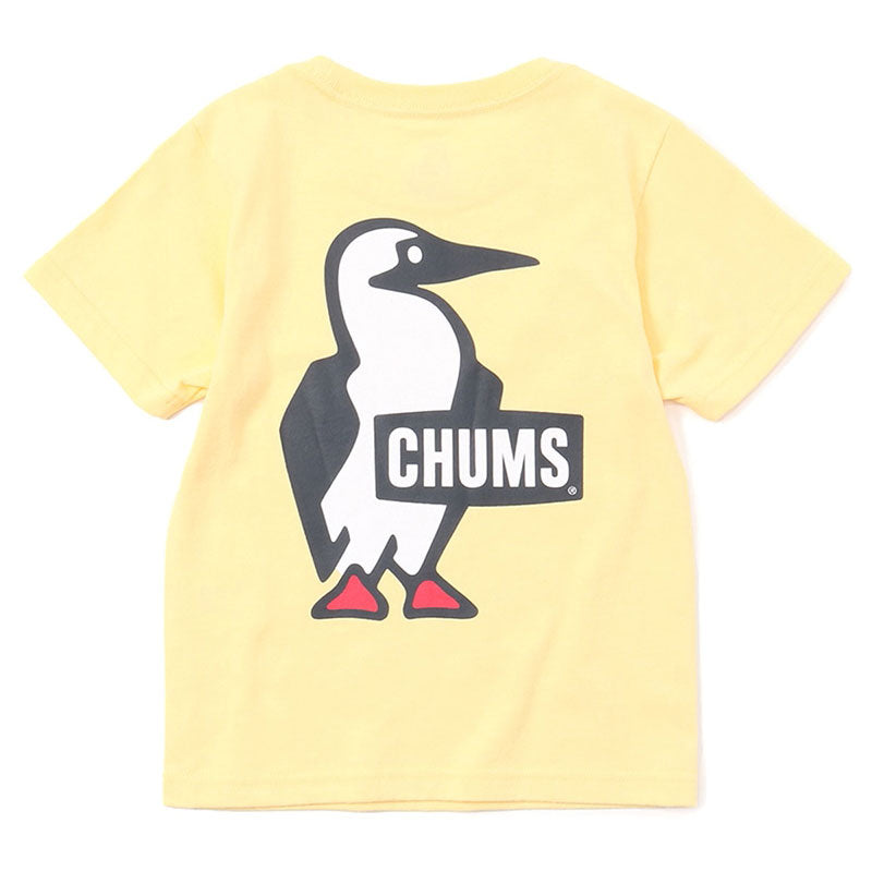 チャムス キッズブービーロゴTシャツ CH21-1177 Yellow Haze CHUMS Kid's Booby Logo T-Shirt アパレル Tシャツ キッズ ※クーポン対象外