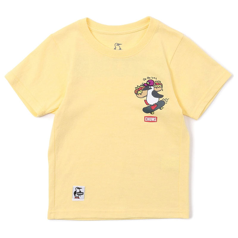 チャムス キッズチャムスデリバリーTシャツ CH21-1223 Yellow Haze CHUMS Kid's CHUMS Delivery T-Shirt アパレル Tシャツ キッズ ※クーポン対象外