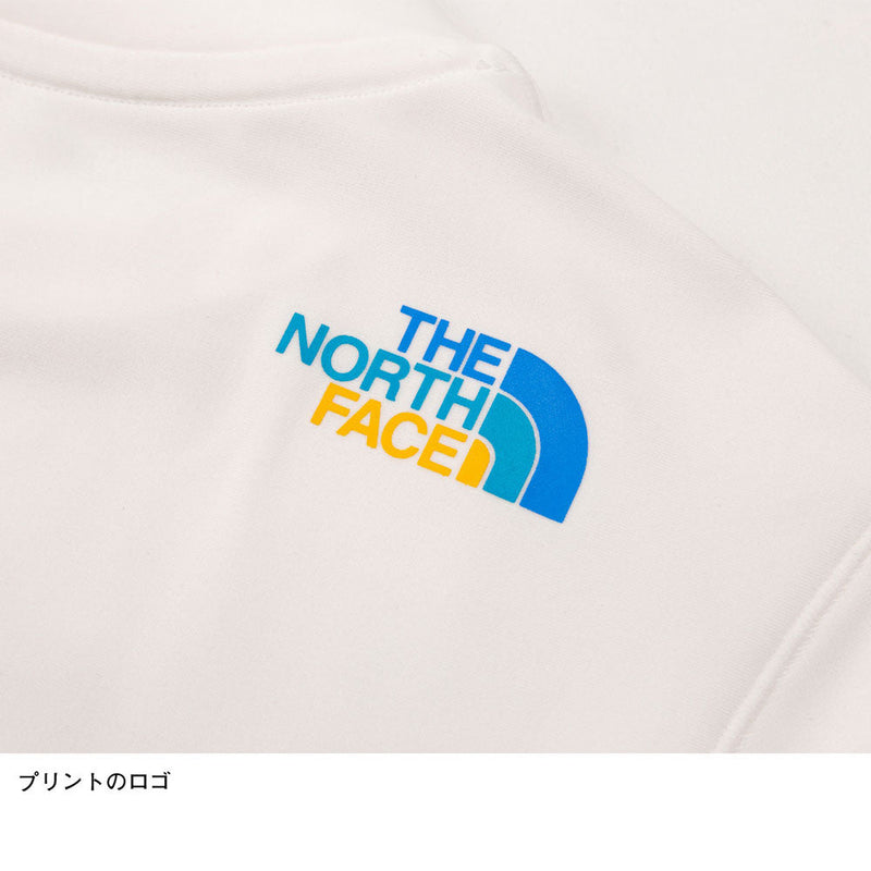 ノースフェイス S/Sサンシェイドティー NTJ12272 GW(ガーデニアホワイト) THE NORTH FACE S/S Sunshade Tee アパレル Tシャツ キッズ