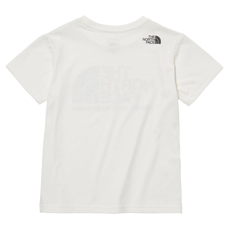 ノースフェイス ショートスリーブカモロゴティー NTJ32253 W(ホワイト) THE NORTH FACE S/S Camo Logo Tee アパレル Tシャツ キッズ