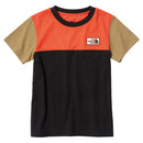 ノースフェイス ショートスリーブTNFグランドティー K(ブラック) キッズ Tシャツ 半袖 オーガニックコットン