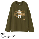 ノースフェイス ロングスリーブシレトコトコティー Tシャツ キッズ 長袖 UVケア