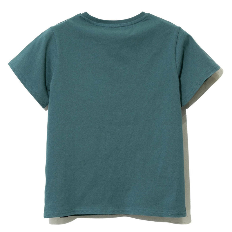 ゴースローキャラバン KIDS USA/C オーバーオールキャンパー猫TEE Tシャツ キッズ 半袖
