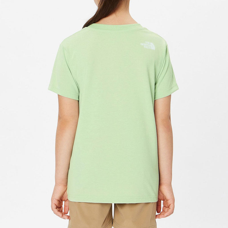 ノースフェイス ショートスリーブゲットモテッドグラフィックティー Tシャツ 半袖 UVケア UPF15-30 キッズ