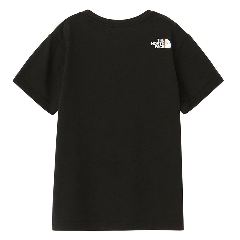 ノースフェイス ショートスリーブスモールスクエアロゴティー Tシャツ 半袖 UVケア UPF15-30 キッズ