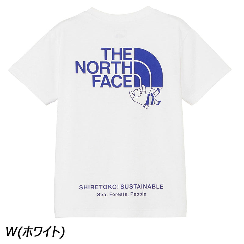 ノースフェイス ショートスリーブシレトコトコティー Tシャツ 半袖 UVケア UPF15-30 キッズ
