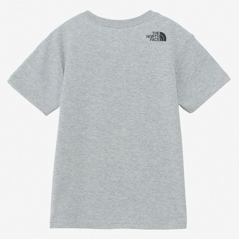 ノースフェイス ショートスリーブカモロゴティー Tシャツ 半袖 UVケア UPF15-30 キッズ