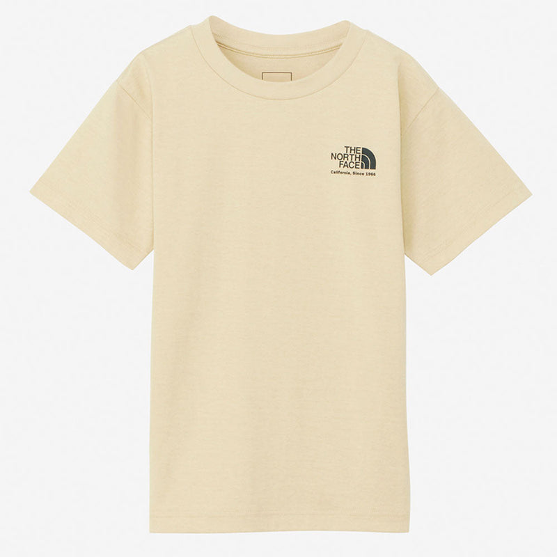 ノースフェイス ショートスリーブヒストリカルロゴティー Tシャツ 半袖 UVケア UPF15-30 キッズ