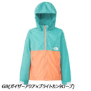 ノースフェイス コンパクトジャケット アウター 撥水 軽量 ウィンドブレーカー キッズ