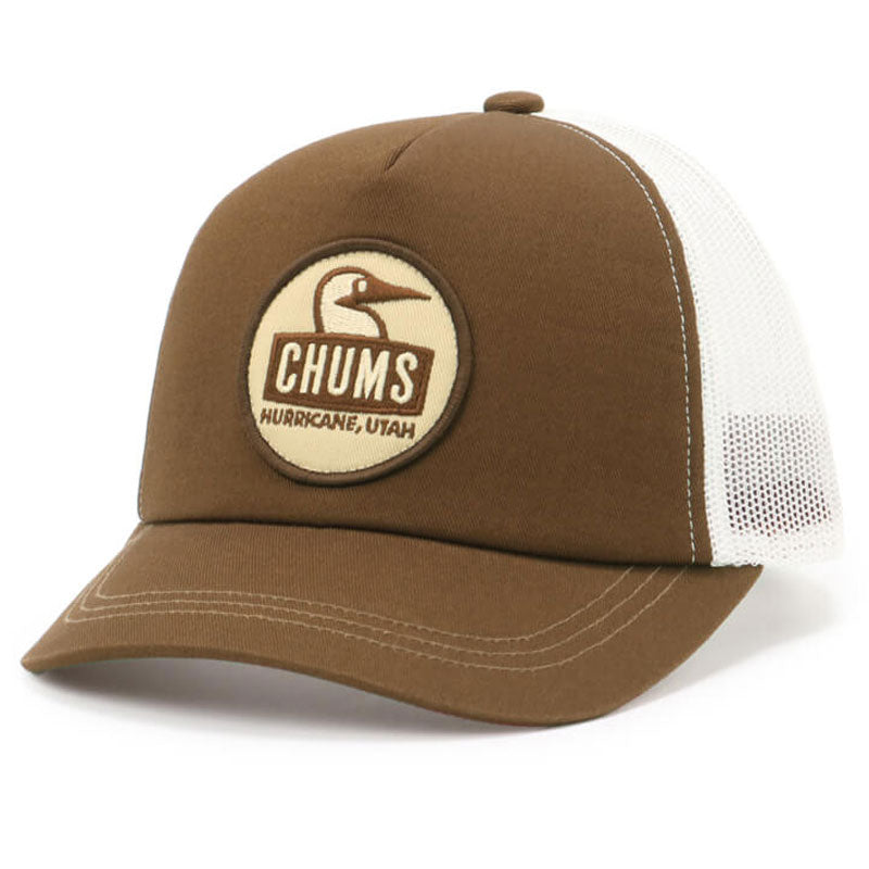 チャムス キッズブービーフェイスメッシュキャップ CH25-1021 Brown CHUMS Kid's Booby Face Mesh Cap アクセサリ キャップ 帽子 キッズ