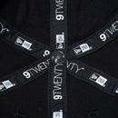 ニューエラ Youth 9TWENTY スクエアニューエラ ブラック×スノーホワイト キャップ 帽子 キッズ サイズ調整