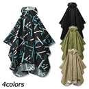 キウ キウ レインポンチョ-デイリー 撥水 防水 耐水 ポンチョ ユニセックス