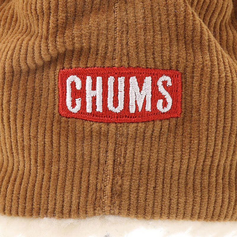 チャムス コーデュロイフライトキャップ CH05-1300 Beige CHUMS キャップ ハット 帽子