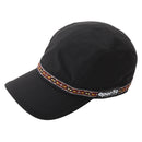 アポリト チロリアンテープツカイキャップ 209226054 ブラック APORITO OUTDOOR アパレル 帽子 キャップ