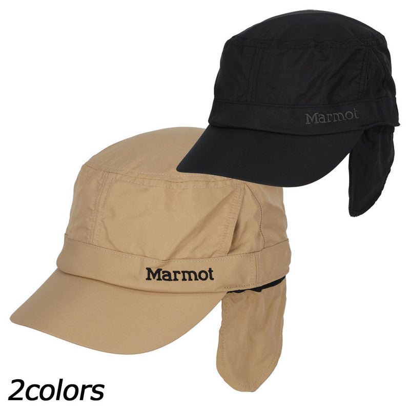 マーモット BCワークキャップ キャップ 帽子 イヤーウォーマー付 サイズ調整可能