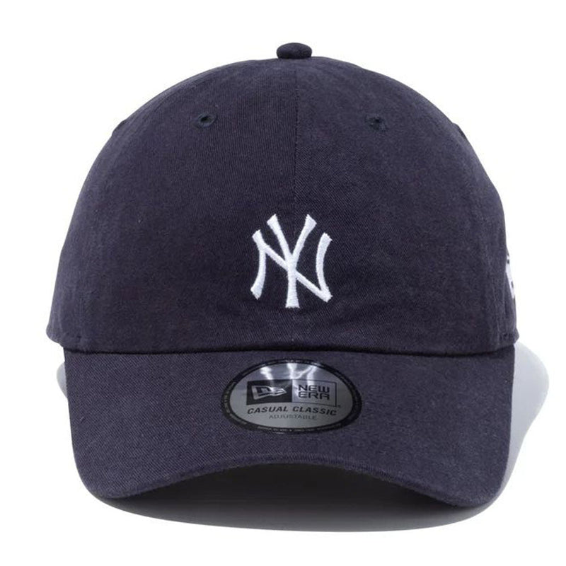 ニューエラ カジュアルクラシック MLB ニューヨーク・ヤンキース ミッドロゴ ネイビー×スノーホワイト キャップ 帽子 MLB サイズ調整