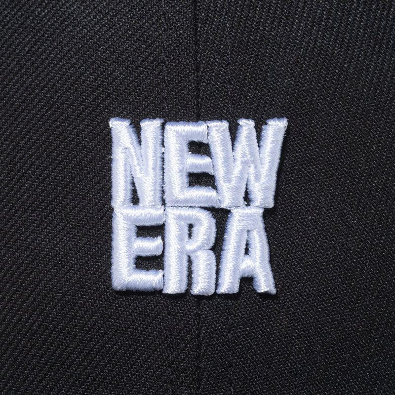 ニューエラ 9FORTY スクエアニューエラロゴ ブラック×スノーホワイト キャップ 帽子 サイズ調整