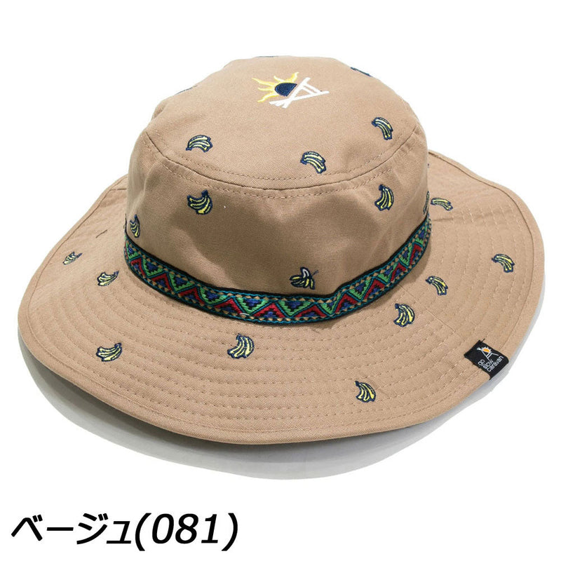 ゴースローキャラバン ライトキャンバス総刺繍 キャンパーハット ハット 帽子