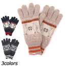 チャムス ブービースノーニットグローブ 手袋 グローブ